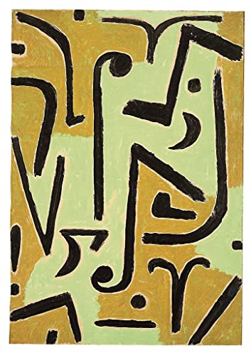 Tableau Halme Paul Klee pour habiller un mur vide decoration chambre vintage