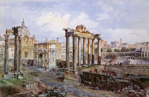 Cuadro Lienzo el Foro de Vincenzo Marchi de ARToPHIIU para Salón 60x90cm