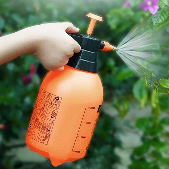 pars 2L Plastic Garden Pump Pressure Sprayer Lawn Pestside Sprinkler Water Fertilizers, Plant Flowers Pump Spray Bottles-image-30