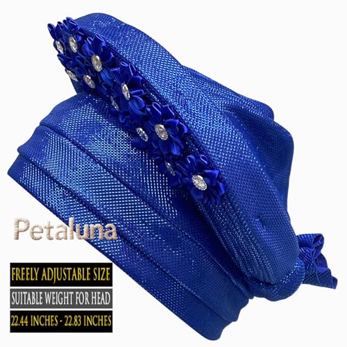 Nigerian Gele Headties African Turbans Auto Tie Headwraps Stylish Headscarves Women Hats4