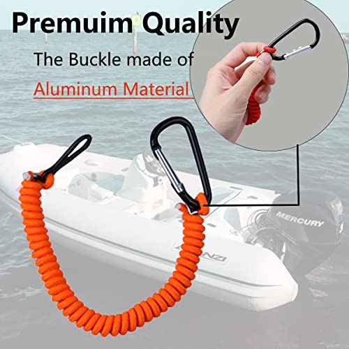 Image of 8M0092850 Boat Kill Switch Lanyard Replacement for Mercury Marine Boat Emergency Stop Switch Safety Lanyard 54 Inch