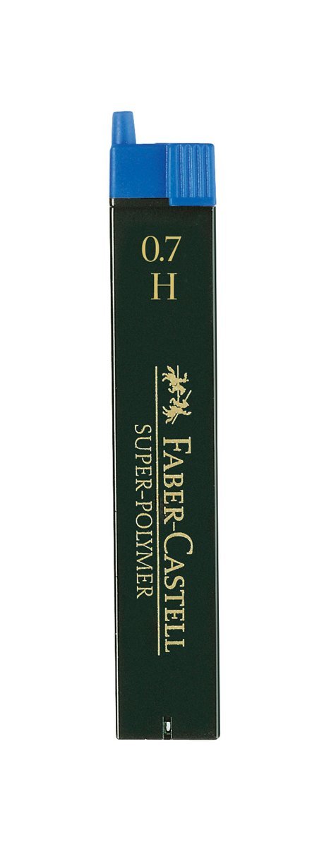 Faber-Castell Miscellaneous Super-Polymer Fineline Lead 0.7Mmblack H For Art Craft Drawing Sketching Home School University Colouring