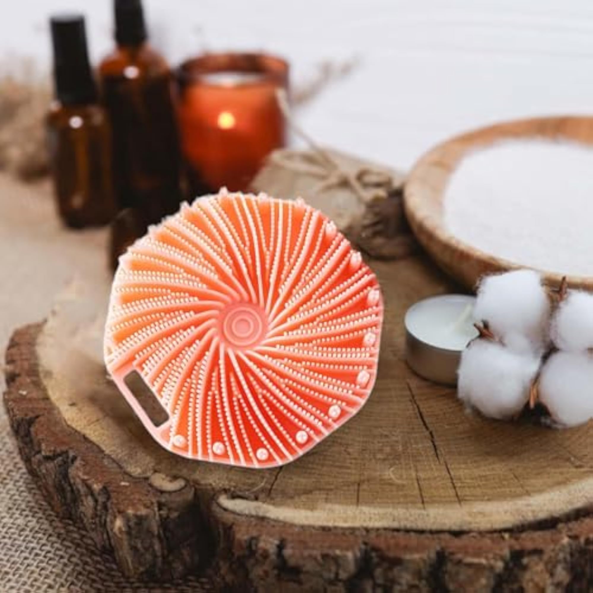 Silicone Bath Brush Comfortable Exfoliating Shower Brush