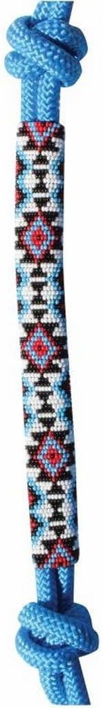Professional's Choice Beaded Rope Halter | Intricate Beadwork on The Noseband | 7 Foot Matching Lead
