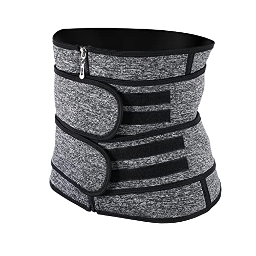 Faja lumbar ajustable gris para entrenamiento de cintura miniatura 1