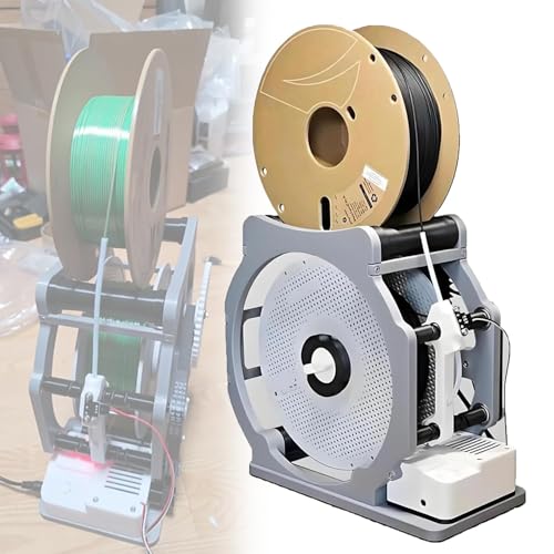 Rebobineuse de filament industriel 3d pour organiser proprement votre atelier de fabrication