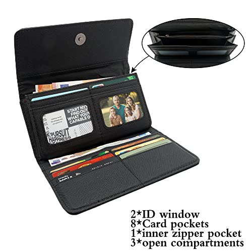 Geometric Luminous Wallet for Women Holographic Reflective Clutch Purse with 3 Folds and Snap Button3