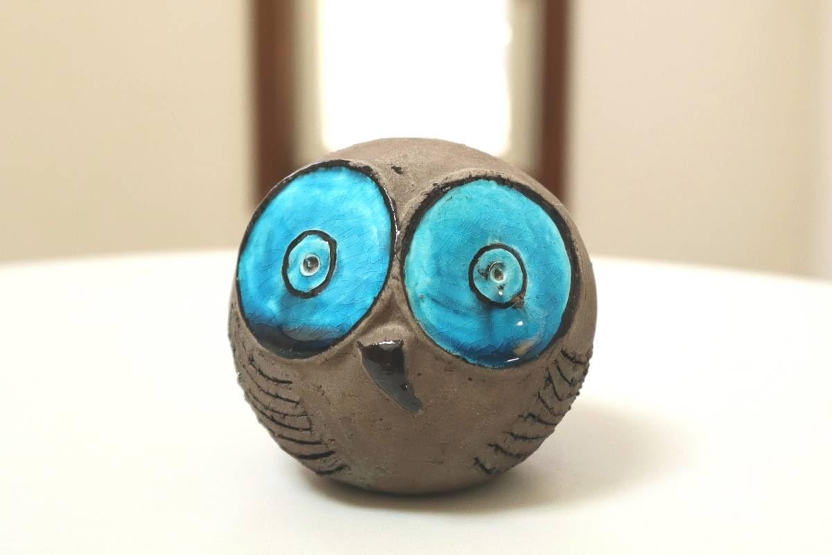 ロールストランド/Rorstrand フクロウのオブジェ（大） 北欧