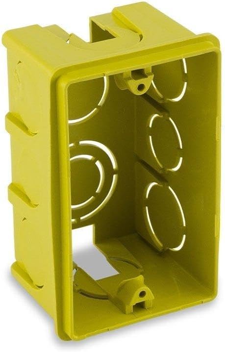 Frete Grátis Caixa de luz 4X2 retangular amarela