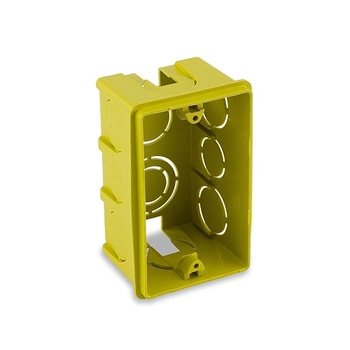 Force Line - Caixa de luz, 4X2 RETANGULAR, Amarela - [Material]