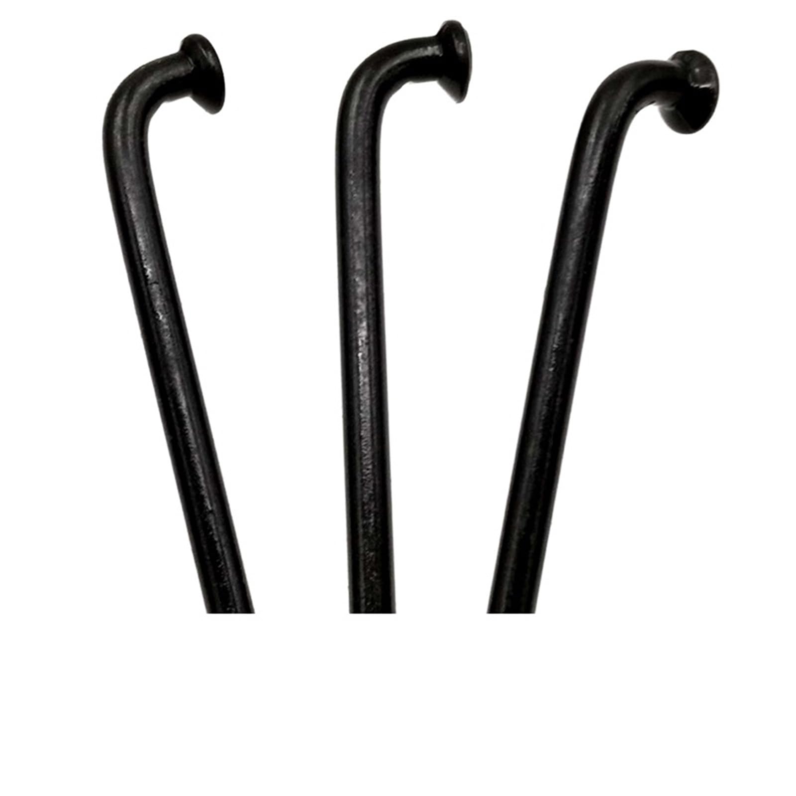20PCS 10G Electric Bicycle Spokes Black Motorcycle Bike Spokes Steel E-Bike Spoke Accessories Length 120-230mm for Wheel Repair(20Pcs 120mm)