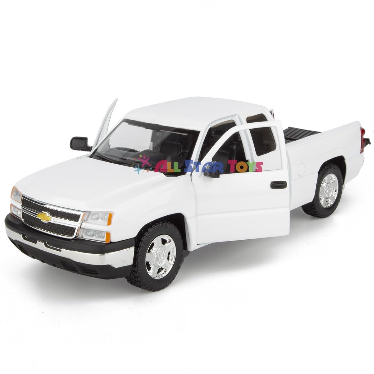 Amazon.com: Motormax 2006 Silverado 1500 Extended Cab Pickup Truck