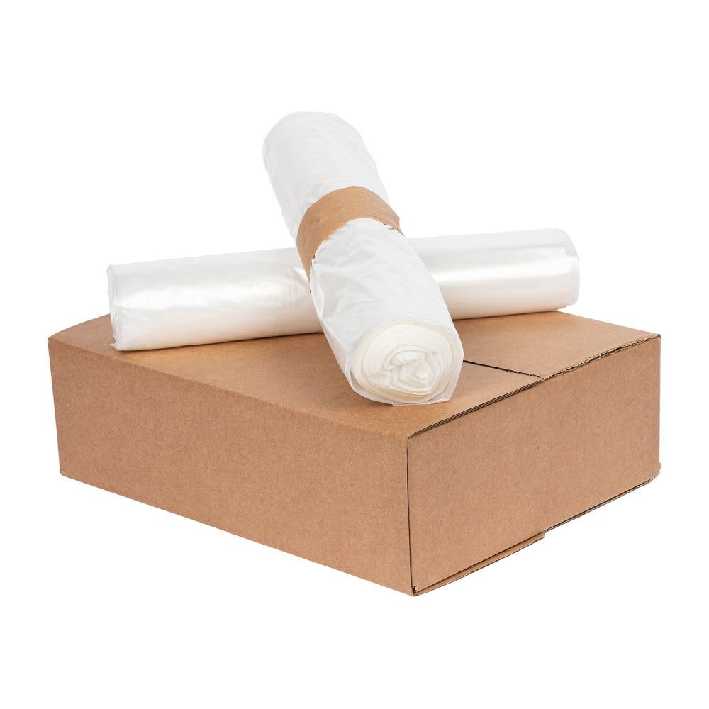 Sacchi a scatto, 240 litri, trasparenti, 240 l, scatola da 100 sacchetti