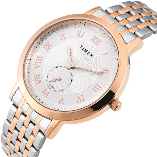 Image of TIMEX Analog Watch for Men with Round Dial & Water Resistant Man's Wrist Watches