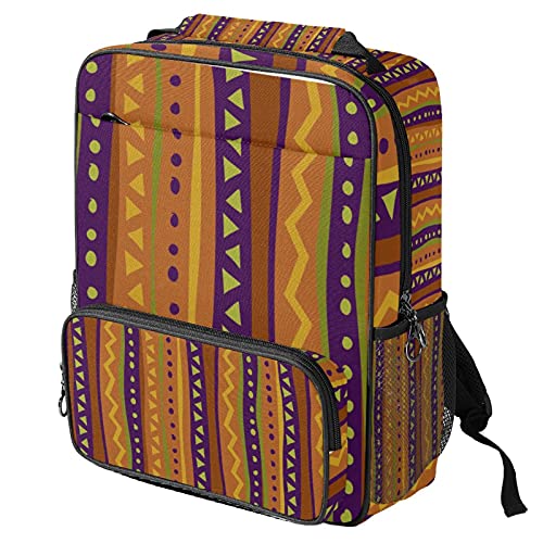 Sac à dos ordinateur portable femme fille homme avec imprimé géométrique