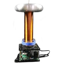 Large Tesla Coil 800 W Music Tesla Coil Speaker - DIY Tesla Coil Scientific Experiments Desktop Toy Model Arc Generator Science Physics Learning Kit 220 V