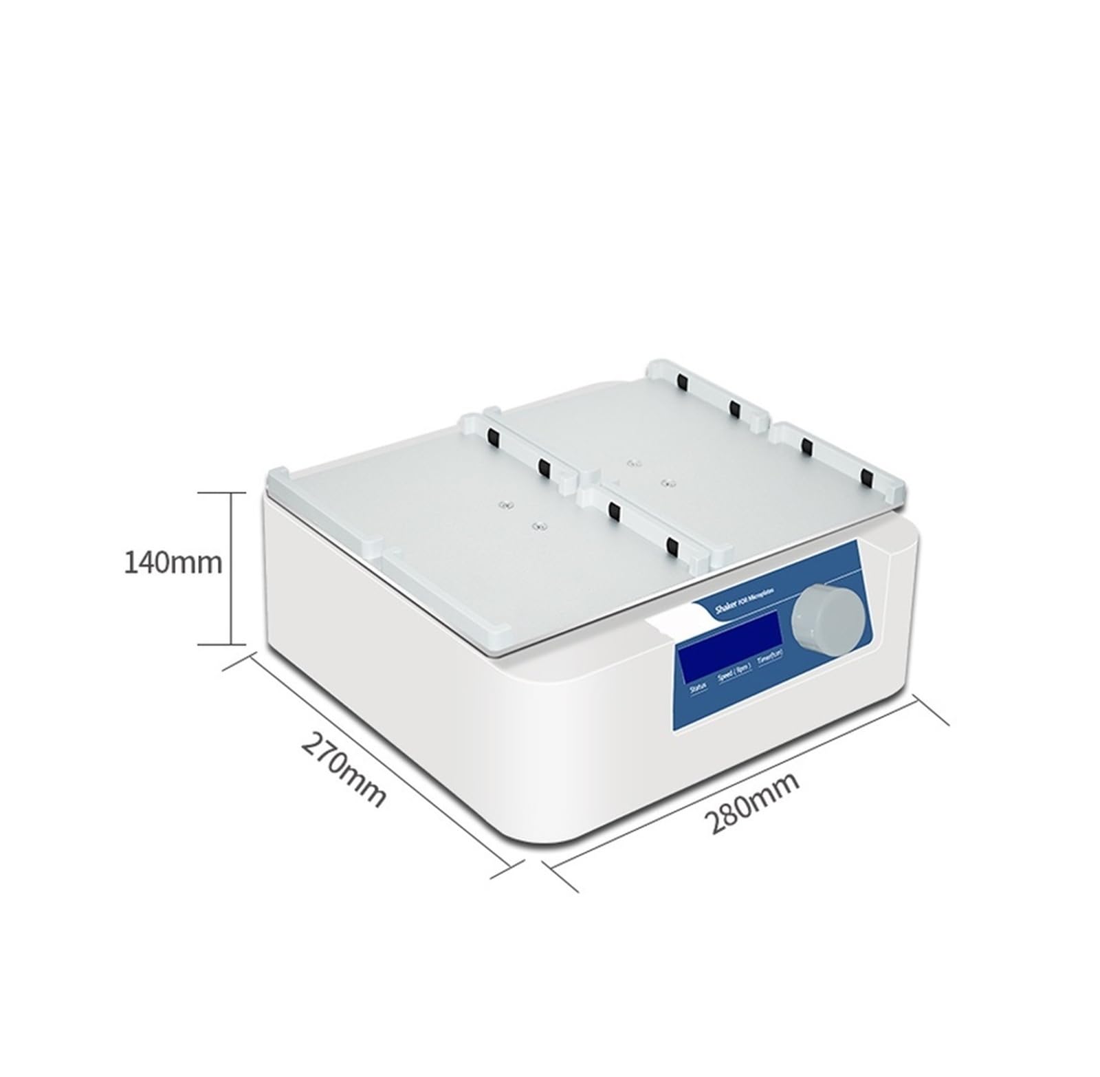 Ekran LCD Laboratoryjny Mikropłytkowy Orbitalny Wytrząsacz HW-400T, Laboratoryjne Urządzenia Termostatyczne, Materiały Laboratoryjne