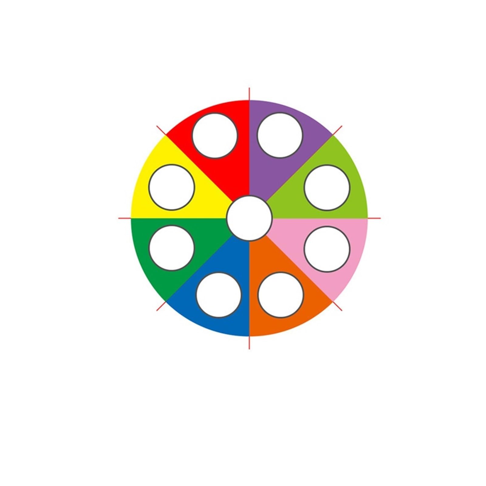 Bunt Fallschirm Spielen Sie Parachute Rainbow Outdoor-Spiele Lustiger Fallschirm for Zelt Kooperative Teambuilding-Aktivitäten Mehrfarbiges Spielzelt(2M Parachute)