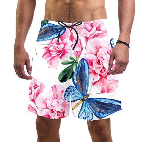 Maillots de bain pour hommes anti irritation short de plage fluide séchage rapide