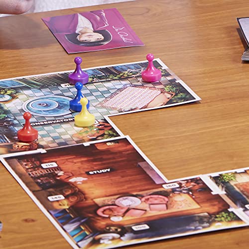 Clue Board Game Treachery At Tudor Mansion, Clue Escape Room Game, Murder Mystery Games, Cooperative Family Board Game, Ages 10 And Up, 1-6 Players #TOP2
