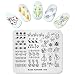 KADS Nail Stamping Plate Nature Nail Art Stamp Template DIY Image Template Manicure Stamping Plate Stencil Tools (NA008)