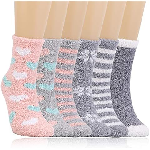 QKURT Calcetines de Piso de Invierno Cover