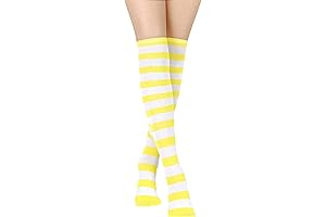 Cute Womens Striped Over the Knee Socks