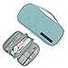 Produktbild Yommie Federmäppchen Vintage Mäppchen aus Canvas Federtasche 3 Fächer Single Etui XXL Federmappe Stiftemäppchen Organizer Für Teenager Jungen Mädchen Grün