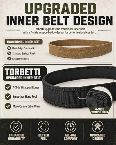 Image of Tactical Duty Belt Law Enforcement, 2 inch Battle Combat Police Range Gun Belts