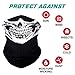 SoJourner Bags 2 Pack Neck Gaiter Face Mask Bandana (2 Pack) - Neck Gators Face Coverings for Men & Women