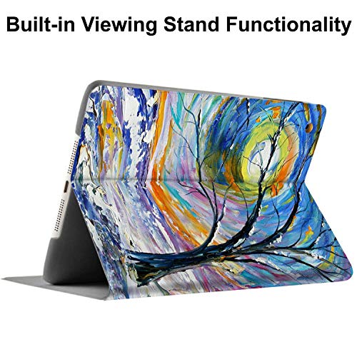 Image of DuraSafe Cases for iPad Pro 11 inch 2nd Gen Folio Printed Case A2228 MY232HN /A A2068 A2230 MXDC2HN /A MXDE2HN /A MXDD2HN /A MXDF2HN /A A2231 MY332HN /A MY342HN /A MXEW2HN /A MXEY2HN /A - Color Emblem