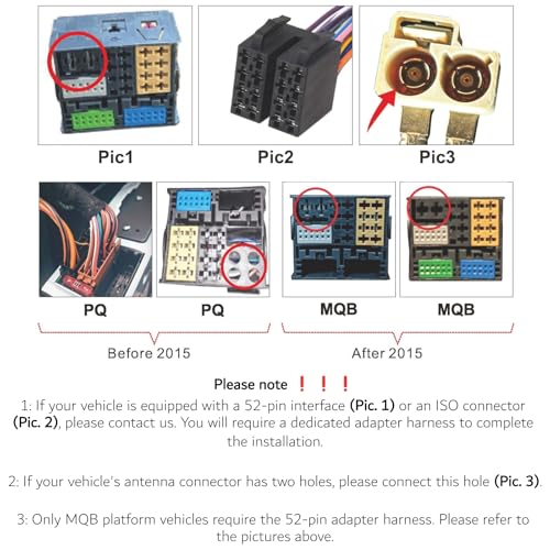 [Schnellstart] Linux Autoradio für VW Golf 5/Golf 6/Polo/Passat,VW Radio mit Wireless CarPlay & Android Auto,7\ VW-Display-Kompatibel mit Original-Lenkradsteuerung,AM/FM/RDS,Bluetooth,DSP,Mikro,45Wx4