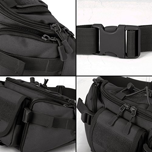 ArcEnCiel Tactical Fanny Pack – Water-Resistant MOLLE Waist Bag — view 8