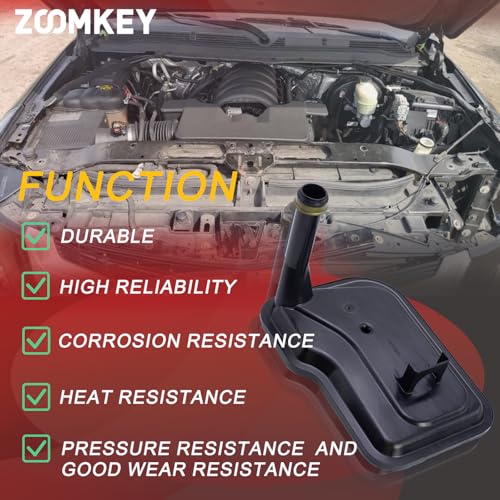 Image of 24236933 Transmission Oil Fluid Filter Pan Gasket 24236931 for Chevy GMC Cadillac Tahoe Colorado Avalanche Silverado LTD LD Suburban Express Canyon Yukon Sierra Savana CTS Escalade EXT ESV 2006-2022