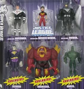 JLA DC SUPER HEROES Justice Lords Batman, Wonder Woman, Superman ...