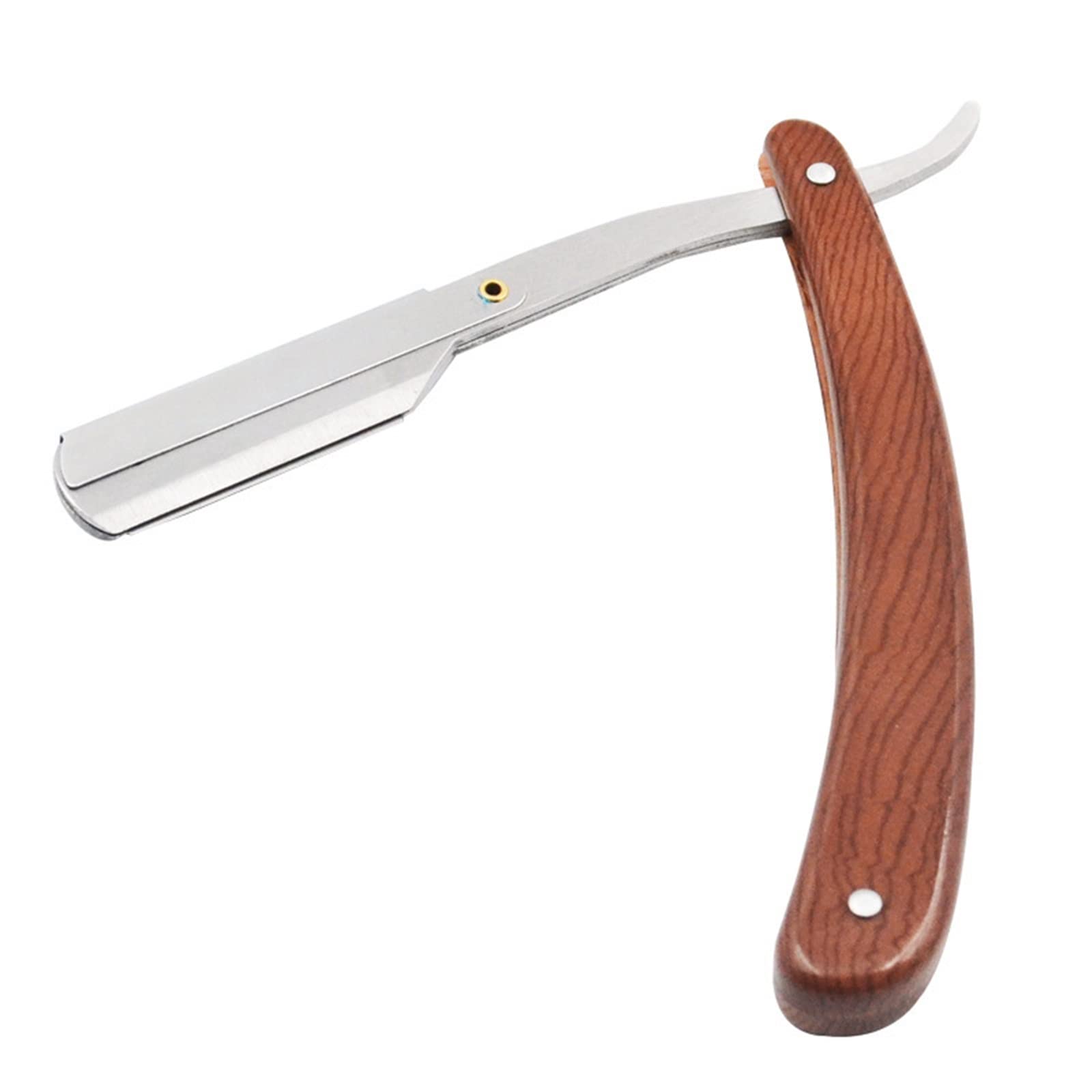 YIBIN Shaver, Stainless Steel Folding Shave Knife Beard Straight Razor Hair Dressing Tools Men Manual Convenience Hair Trimmer Shaver