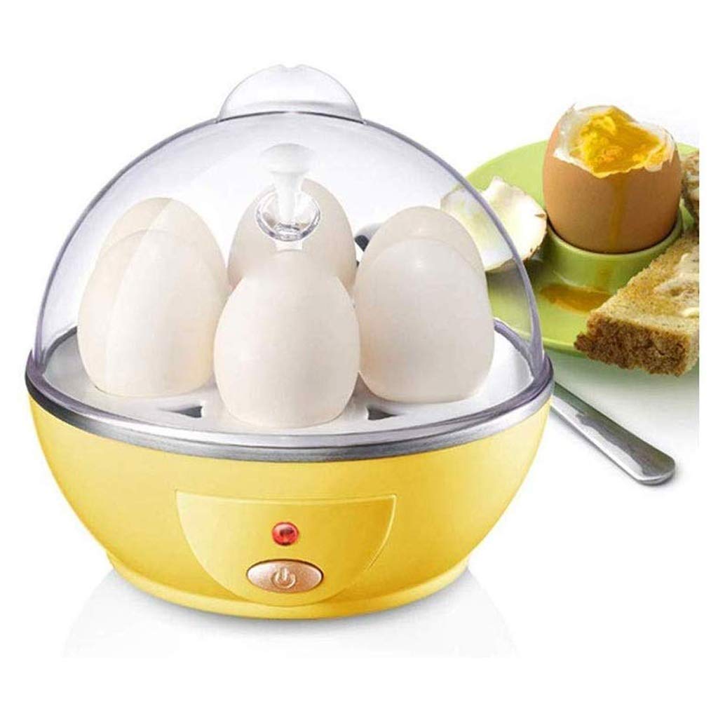 REJOON Electric Egg Cooker Boiler, Rapid Egg-Maker & Poacher, Food & Vegetable Steamer, Quickly Makes 6 Eggs, Hard, Medium or Soft Boiled