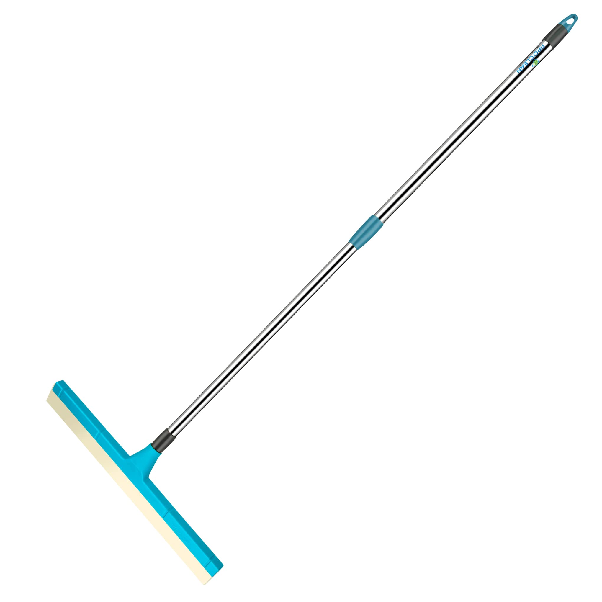 Proclean Eva Floor Wiper | Squeegees Floor Wiper with Telescopic Stainless Steel Pipe | Pipe Length 44 Inch | Wiper Size: 16 Inch | Color: Sea Green | O118 (B0C24PL9V4) Amazon Price History, Amazon Price Tracker