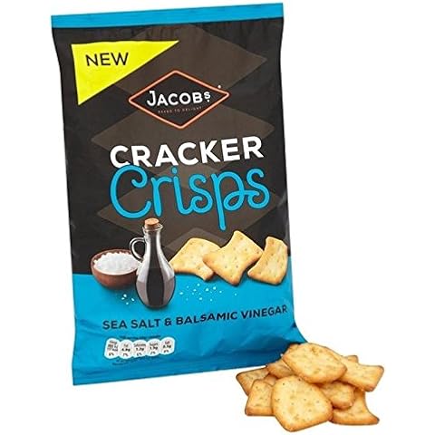 Jacob's Cracker Crisps with Sea Salt & Balsamic Vinegar Cover