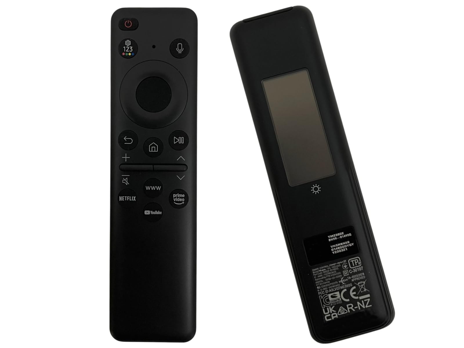 telecomando per SAMSUNG BN59-01480G TM2360E | Bluetooth USB-C solare controllo vocale tasti streaming