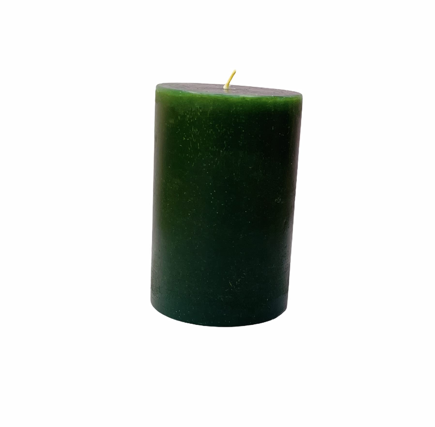 Green Pillar Candle 137g, 2"x 3" for Heart Chakra Work, Prosperity, Money, Abundance, Luck, Earth Healing & Success Sacred Mystic Smokeless