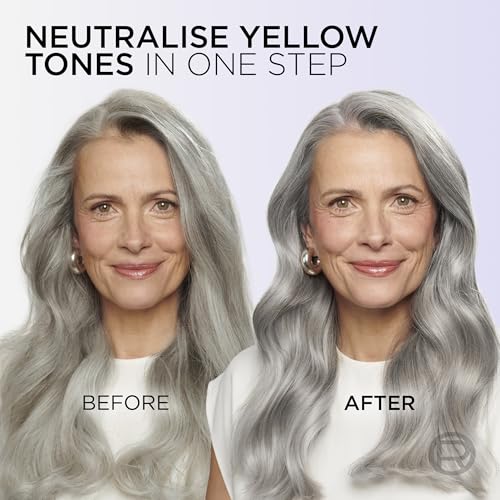 L'oréAl Paris Cool Silver Pure White, Our 1St Enhancing Treatment For Natural Grey Hair, Semi-Permanent Colour, Enriched With Cool Dyes & Ceramides - 3