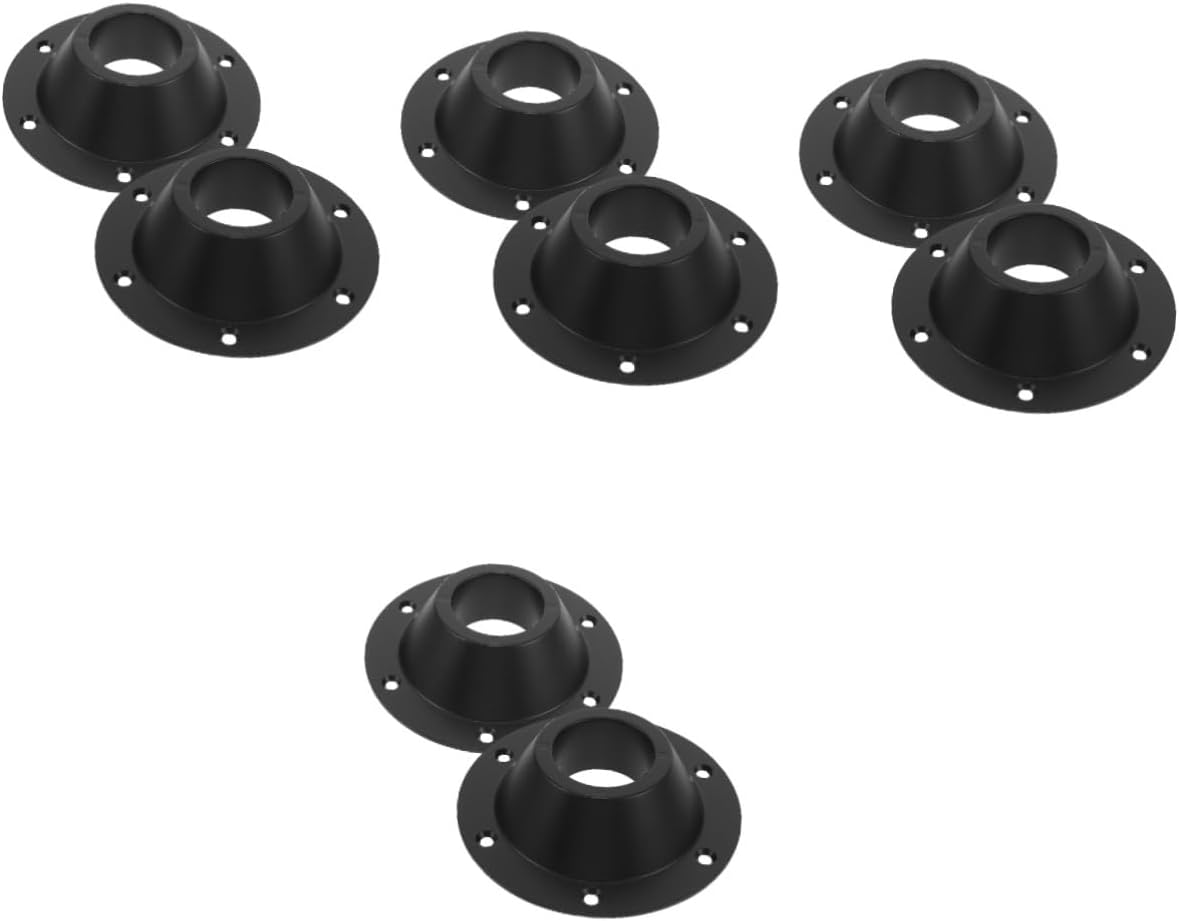 GLEAVI 8pcs Rv Table Base Mount for Camper Boat Easy Installation Stable Floor Mount Pedestal Table Accessory