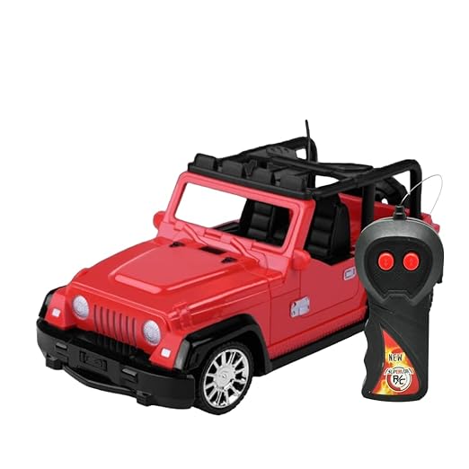 TOYGALAXY Wireless Radio Control 2 Way Steering Remote Control Jeep Car