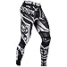 Venum Gladiator 3.0 Legging de Compression Homme, Noir/Blanc, FR : M (Taille Fabricant : M)