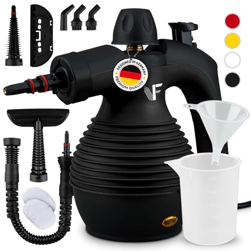 Neighbour\'s Friend® Dampfreiniger Neues Modell – Leistungsstarker Hand Steam Cleaner, 3,5 Bar Druck, 4m Kabel, 350ml Tank I Handdampfreiniger für Auto, Werkstatt, Haushalt & Fensterreinigung Neighbour\'s Friend® Dampfreiniger Neues Modell – Leistungsstarker Hand Steam Cleaner, 3,5 Bar Druck, 4m Kabel, 350ml Tank I Handdampfreiniger für Auto, Werkstatt, Haushalt & Fensterreinigung