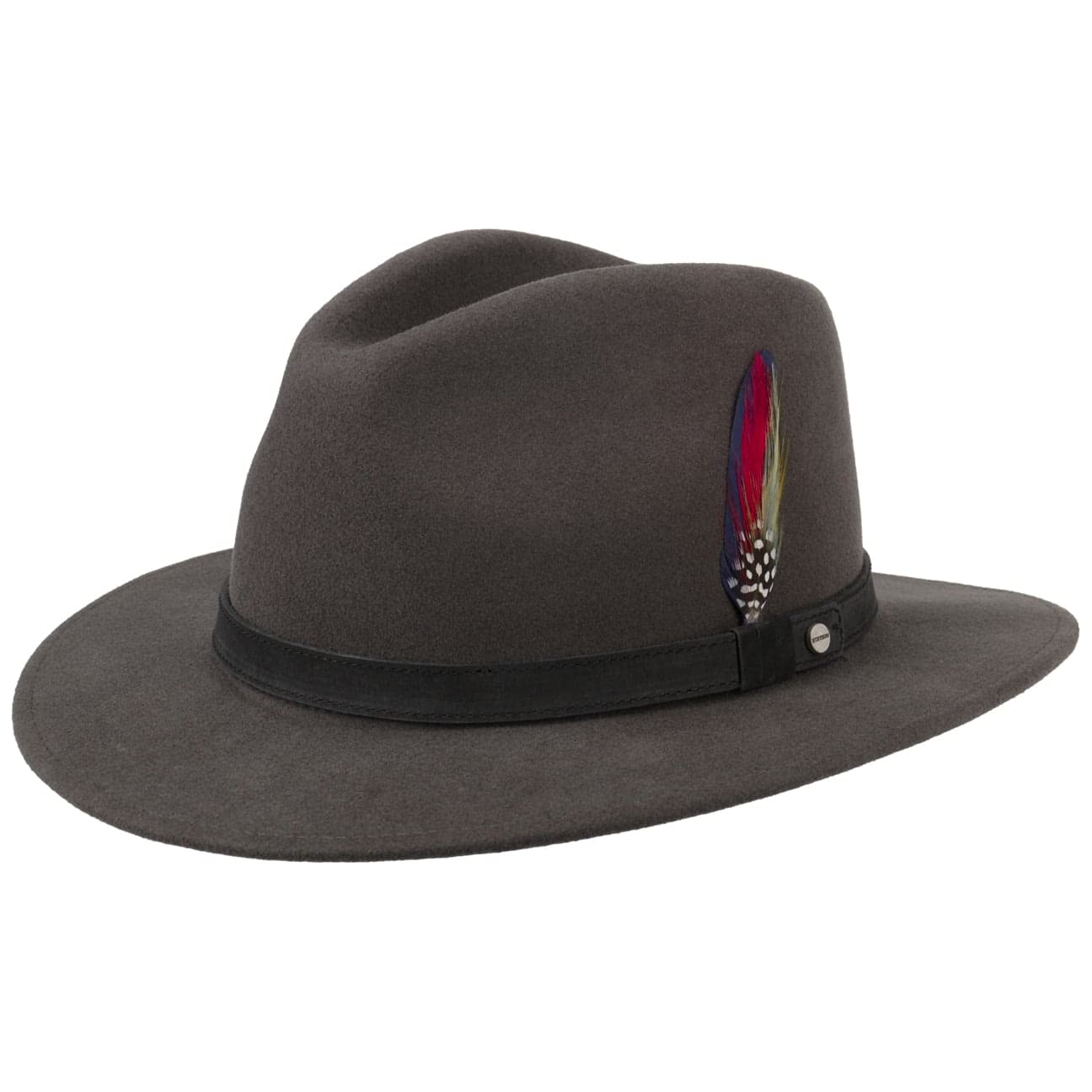 Stetson Yutan Filzhut Damen Herren Winterhut aus Wollfilz Asahi Guard Schmutz- und Wasserabweisend Outdoor knautschbar Traveller Sommer Winter