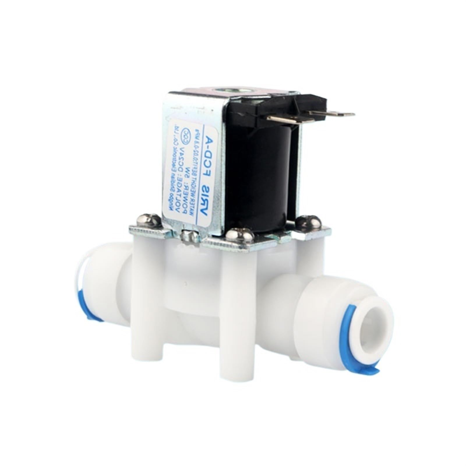 Electromagnetic Valve Quick-Connect Solenoid Universal Water Purifier Inlet Electromagnetic Valve Normally Closed Type