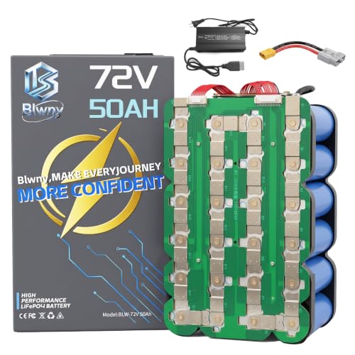 Blwny 72V 50Ah LiFePO4 Drop-In Replacement EV Batt