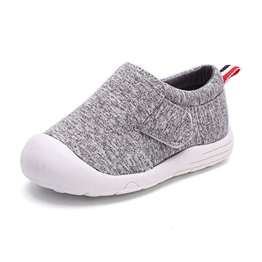 Tênis infantil para bebês Peggy piggy para meninos e meninas, antiderrapante, sapatos para caminhada de primeira linha, sapatos de malha respirável 6 9 12 18 meses, Gray313, 12 Months Infant